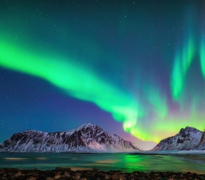 Image for Mixed colorful aurora borealis dancing in the sky